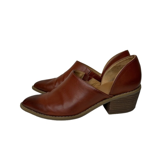 Universal‎ Thread Women's Ankle Bootie Size 7.5 Rylie Brown Slip on - Picture 1 of 7